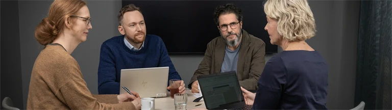 Samtal på kontor