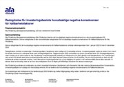 Redogörelse för investeringsbesluts huvudsakliga negativa konsekvenser för hållbarhetsfaktorer 2023